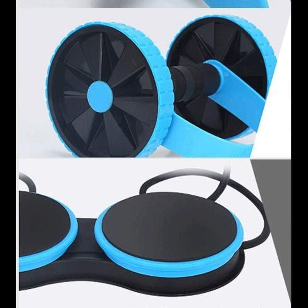 Roller Wheel with Resistance Bands & Knee Pad