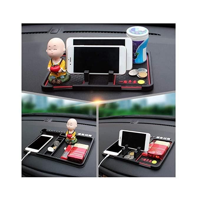 3-in-1 Car Dashboard Phone Holder & Anti-Slip Pad